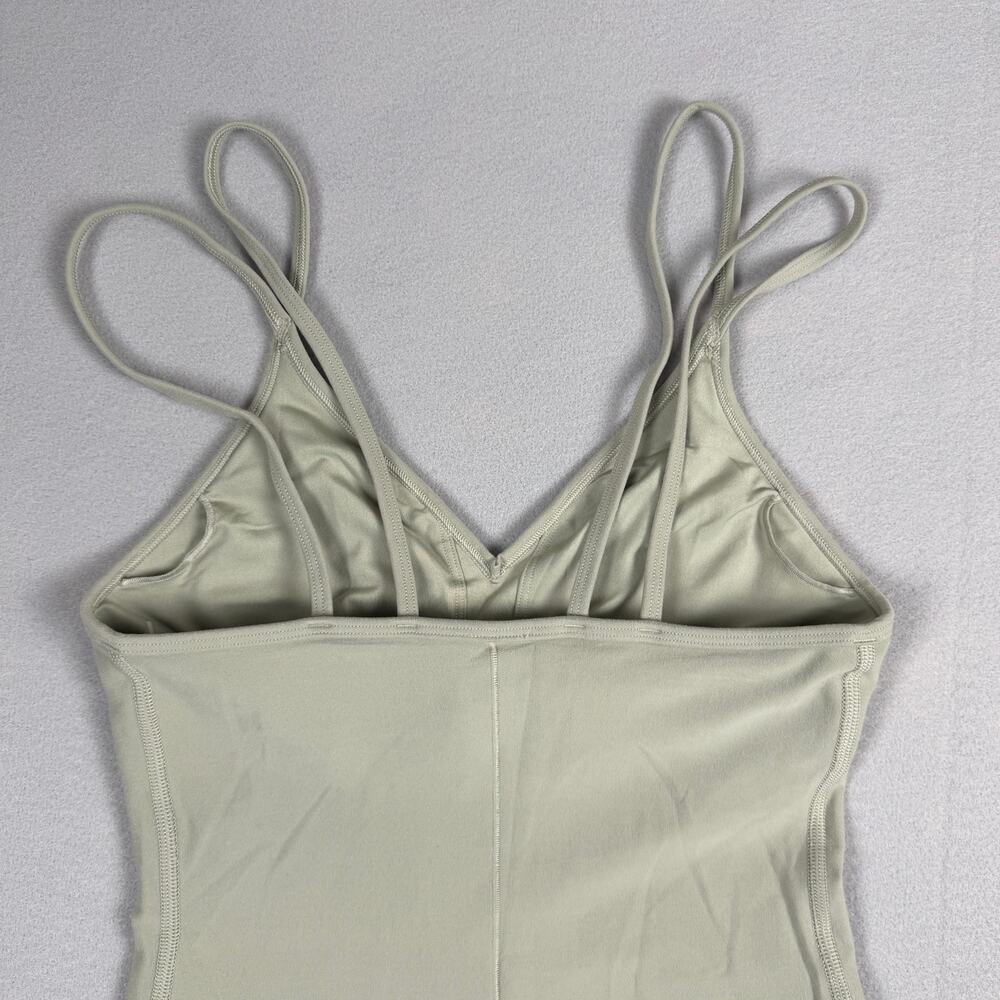 Alo Yoga Alosoft Suns Out Onesie Limestone Green Romper Sz S Pilates athleisure - Picture 5 of 10